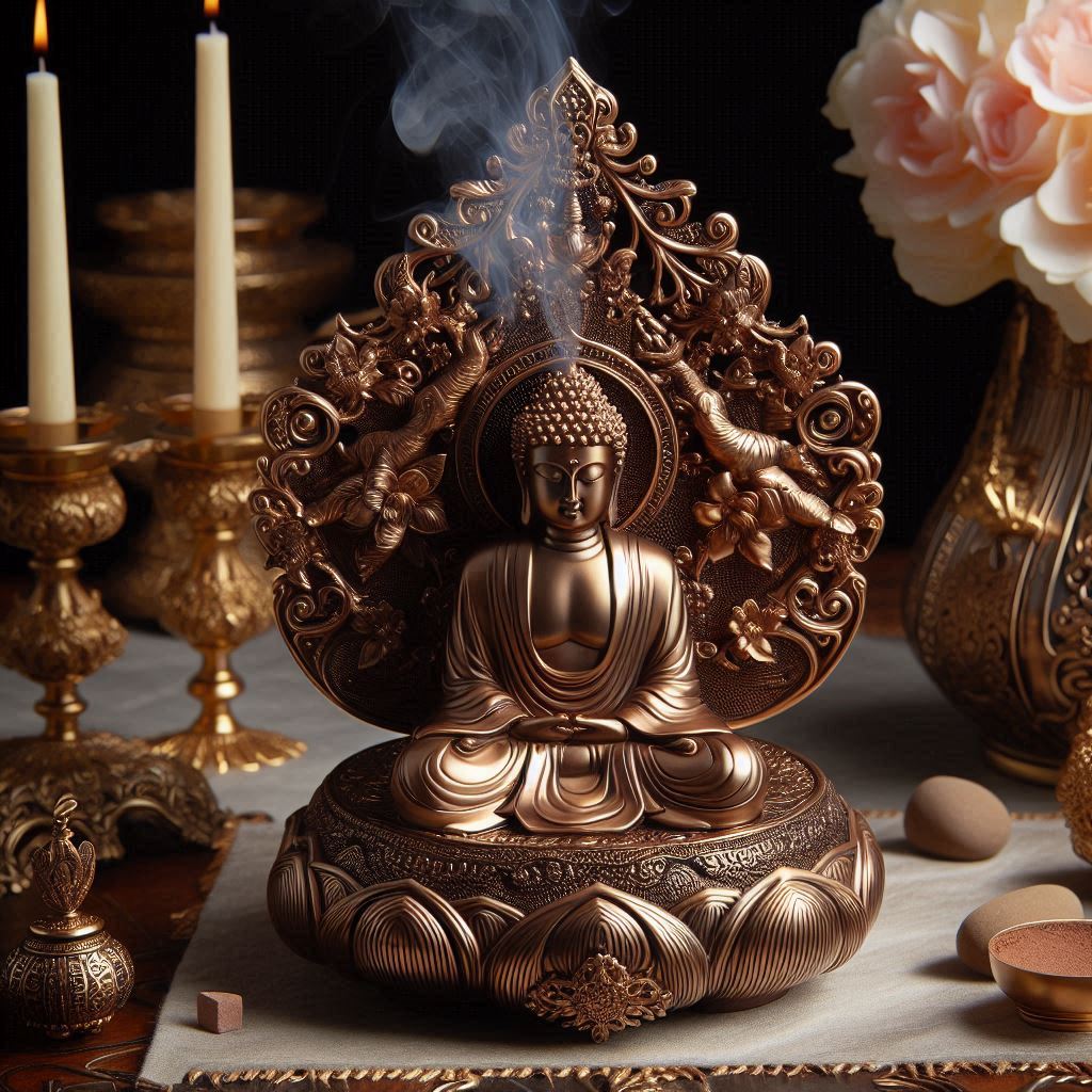 popular luxury Buddha incense diffuser