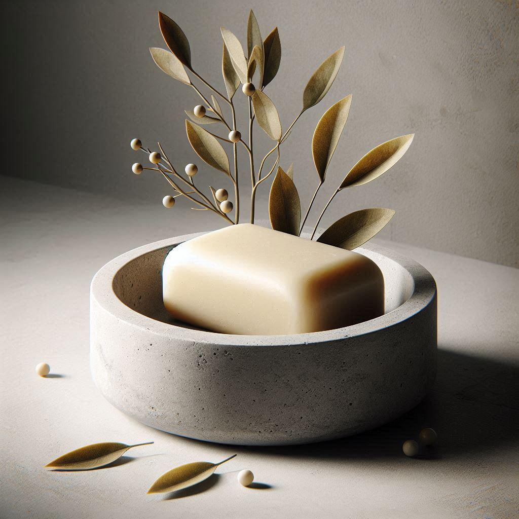 popular concrete luxury soap dish